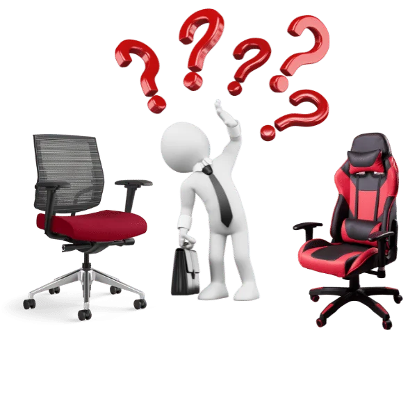 silla-gaming-VS-silla-de-oficina